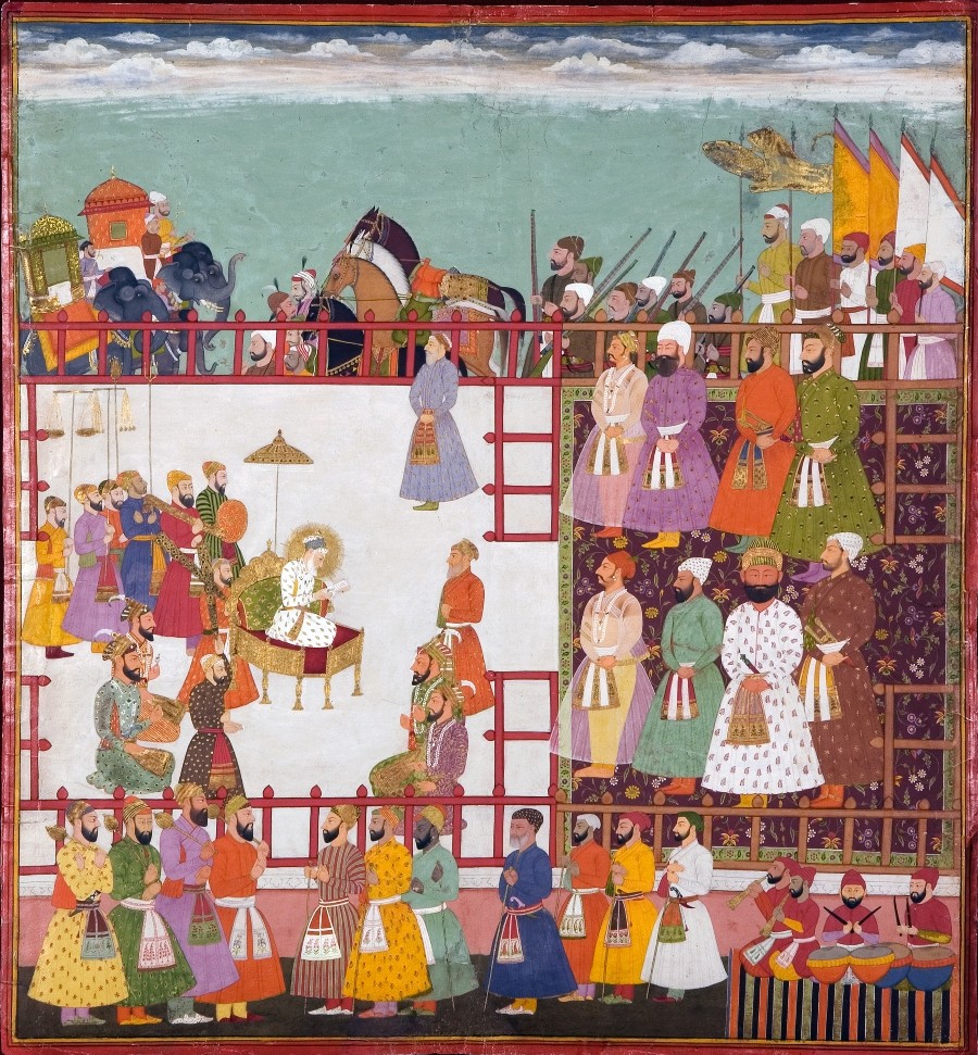 The_Mughal_emperor_Aurangzeb_holding_durbar_in_camp,_approx._1700,_Northern_India,_Asian_Art_Museum,_Gift_of_the_Connoisseurs'_Council,_2006.4.JPG