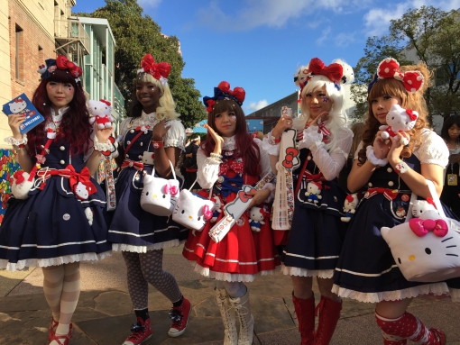 Hello Kitty Festival Costumes 2015